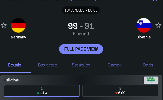 ドイツはスロベニアを破り、フィンランドとのユーロバスケット準決勝に行きます！