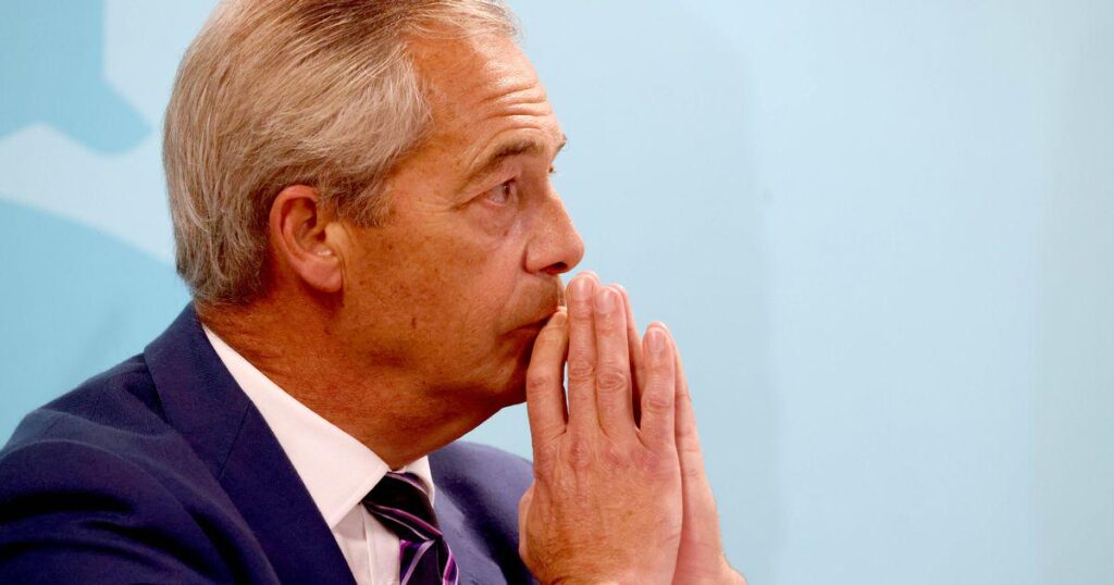 ナイジェル・ファラージの新しい改革英国政策「すでに崩壊している」貯蓄の失態をめぐって