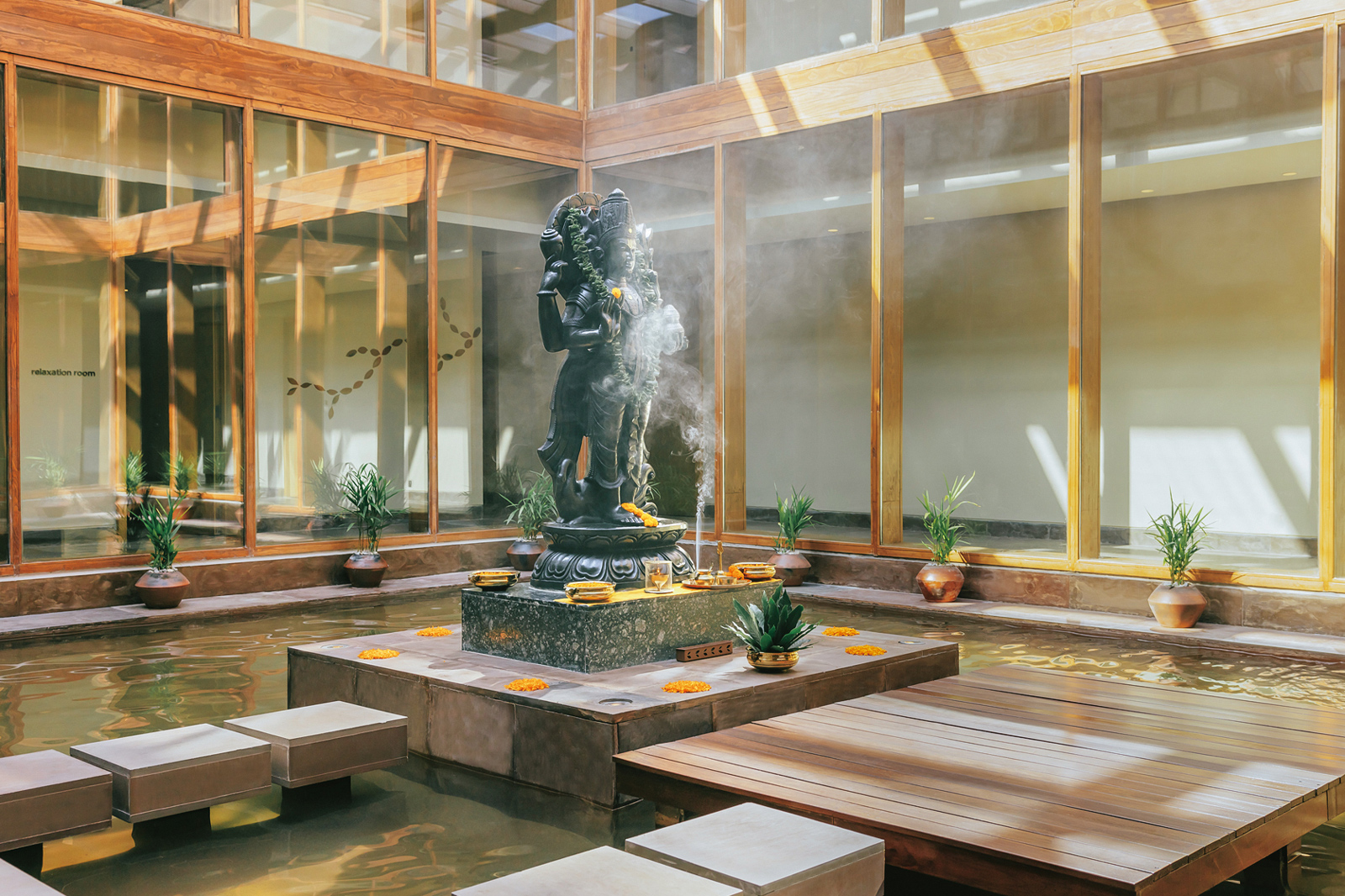 「シックスセンシズ ヴァーナ」のアーユルヴェーダ・センター