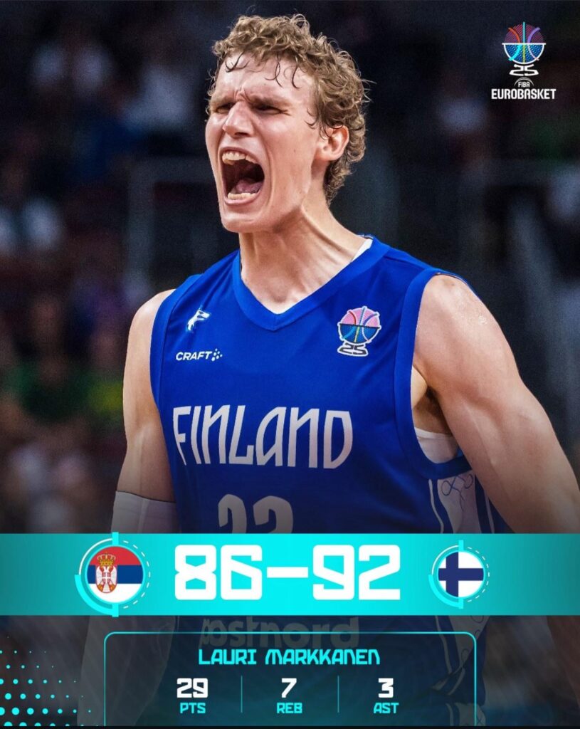 #eurobasketのFinalnd Elimantes Serbia！なんてゲームだ！ 🏀🏀🏀