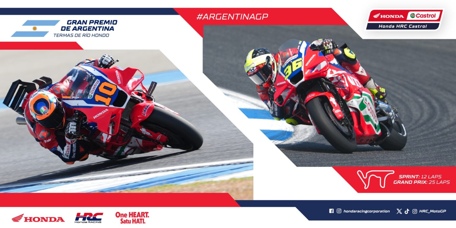 Argentina GP: Honda HRC Castrol Preview – MotoGP 2025 Round 2