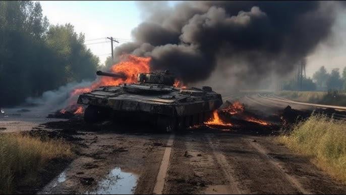 ウクライナのドローン、砲兵はロシアの大衆戦車を破壊し、ポクロフスクの軍隊