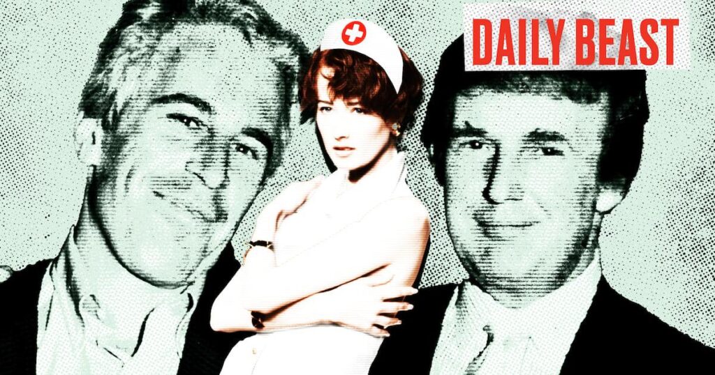 エプスタインは私にトランプのセクシーな看護師のように服を着せさせました：モデル