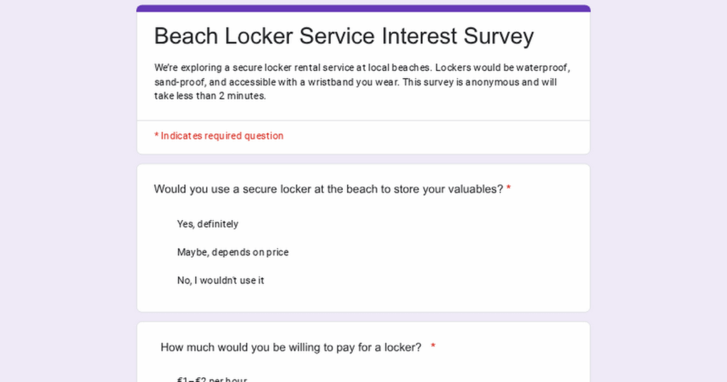 マルタのビーチで安全なロッカーを使用しますか？クイック2分調査。