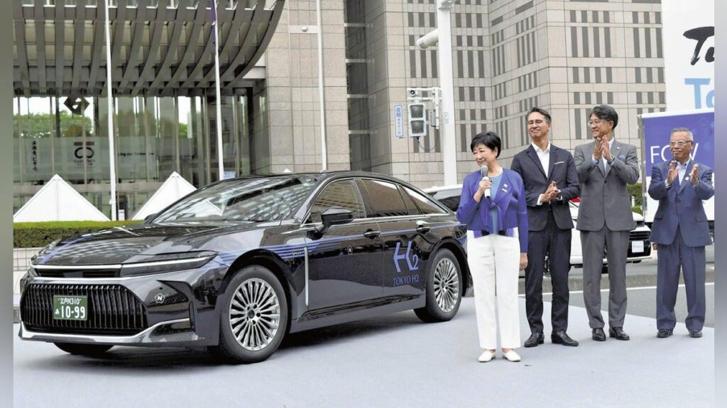 水素タクシー、２０３０年度に東京都内で６００台普及へ…まずは今年度中に２００台