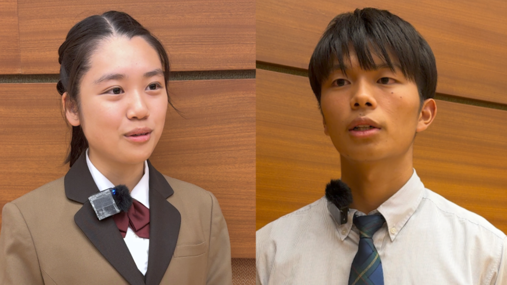 日本の高校生2人がジュネーブで、今の核情勢について思うことを語った