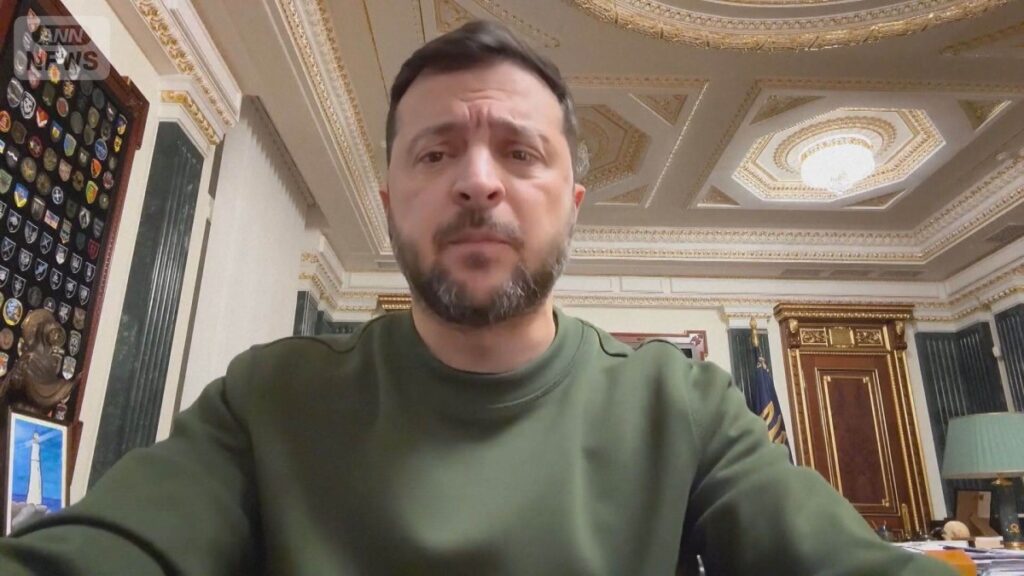 ロシア奥地への攻撃強化を示唆　ゼレンスキー氏「ロシアは大きな代償を支払うだろう」