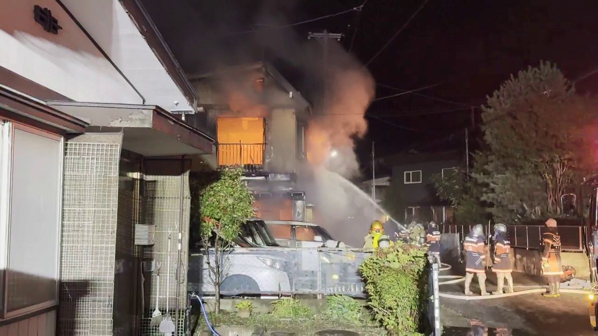 3棟焼く火事　焼け跡から1人の遺体　岩手県盛岡市