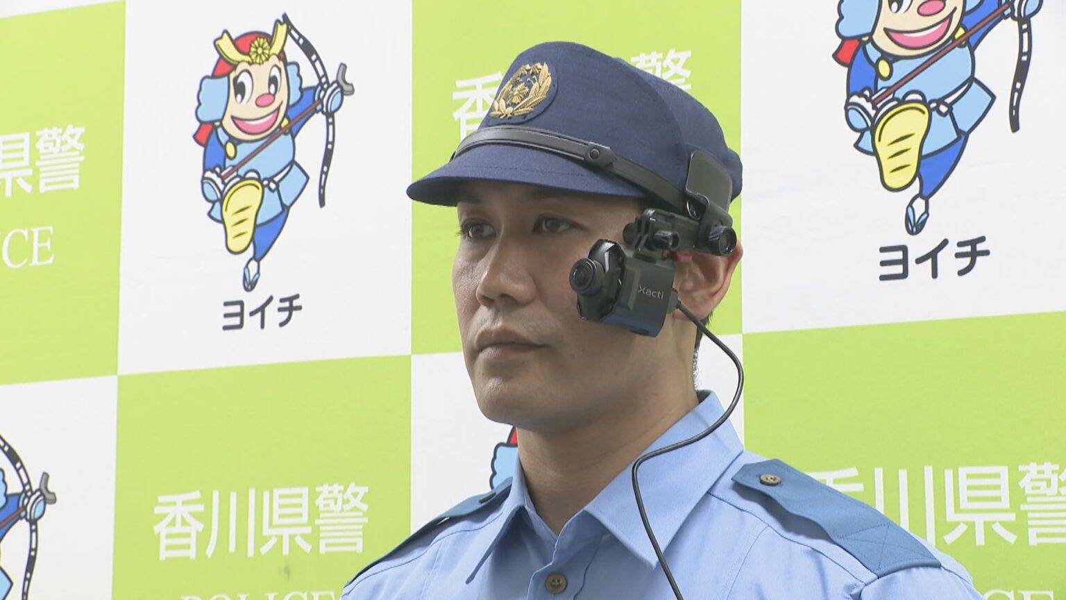 香川県警がハロウィンイベントで「ウェアラブルカメラ」を試験導入　今後の本格的な導入を警察庁が検討 | KSBニュース | KSB瀬戸内海放送