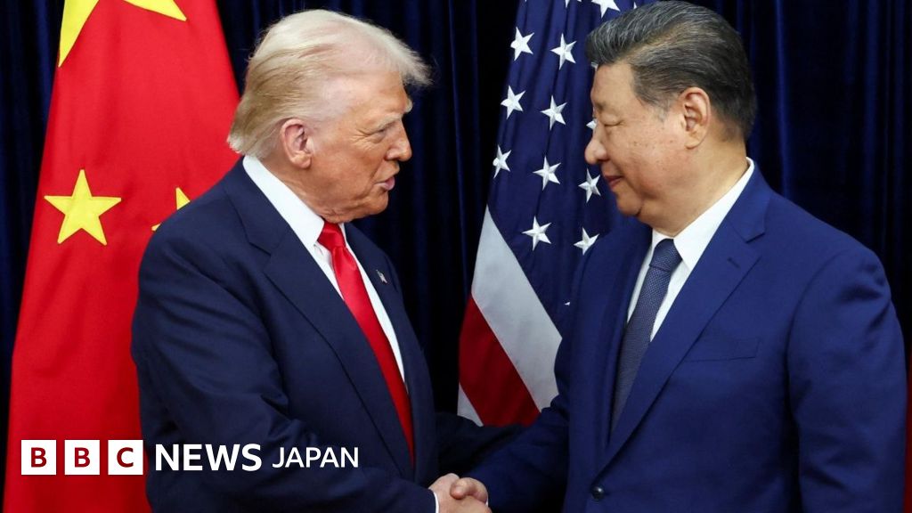 米中首脳、約6年ぶりに直接会談　レアアースめぐる「障壁なくなった」とトランプ氏 - BBCニュース