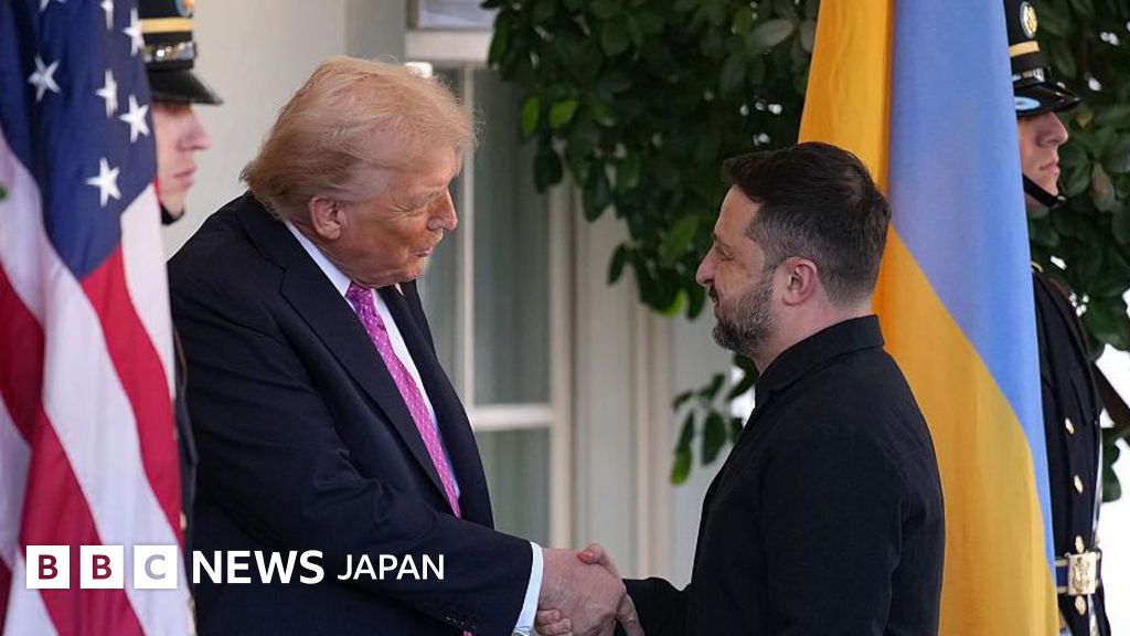 トランプ氏、ゼレンスキー氏と直接会談　長距離ミサイル供与には慎重姿勢 - BBCニュース
