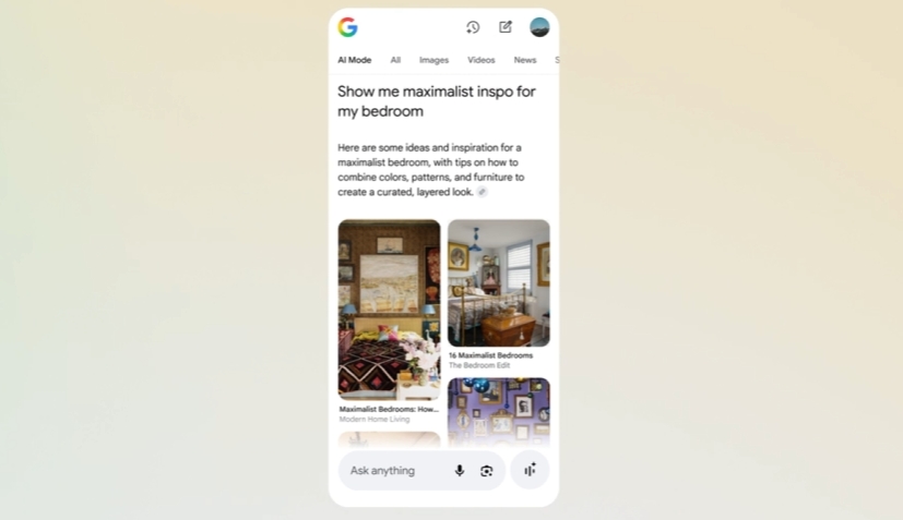 グーグル、AIモードでビジュアル検索に対応　米国からスタート - Impress Watch