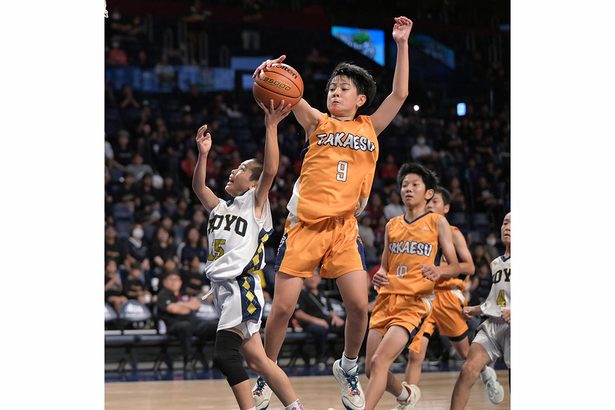 U―12男子　高江洲、終盤突き放しV　バスケ沖縄アリーナ杯
