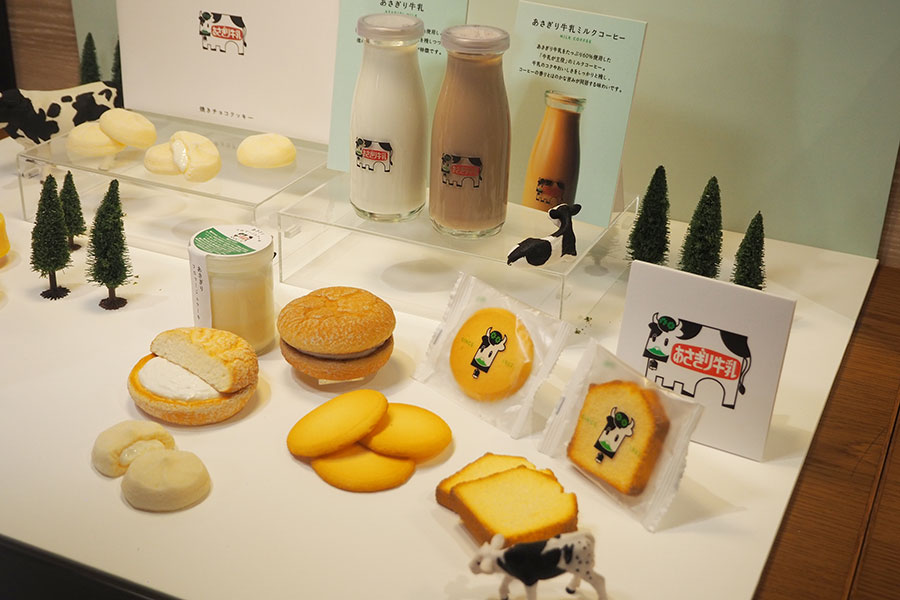 西日本初登場、静岡・朝霧高原の牛乳を使ったスイーツブランド「あさぎり牛乳」