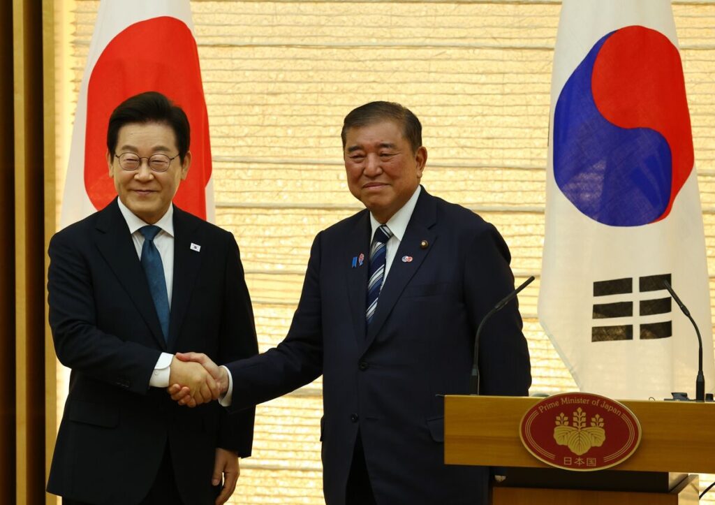 退任間近の石破首相が韓国訪問、李大統領と2国間協力強化で合意 - Bloomberg