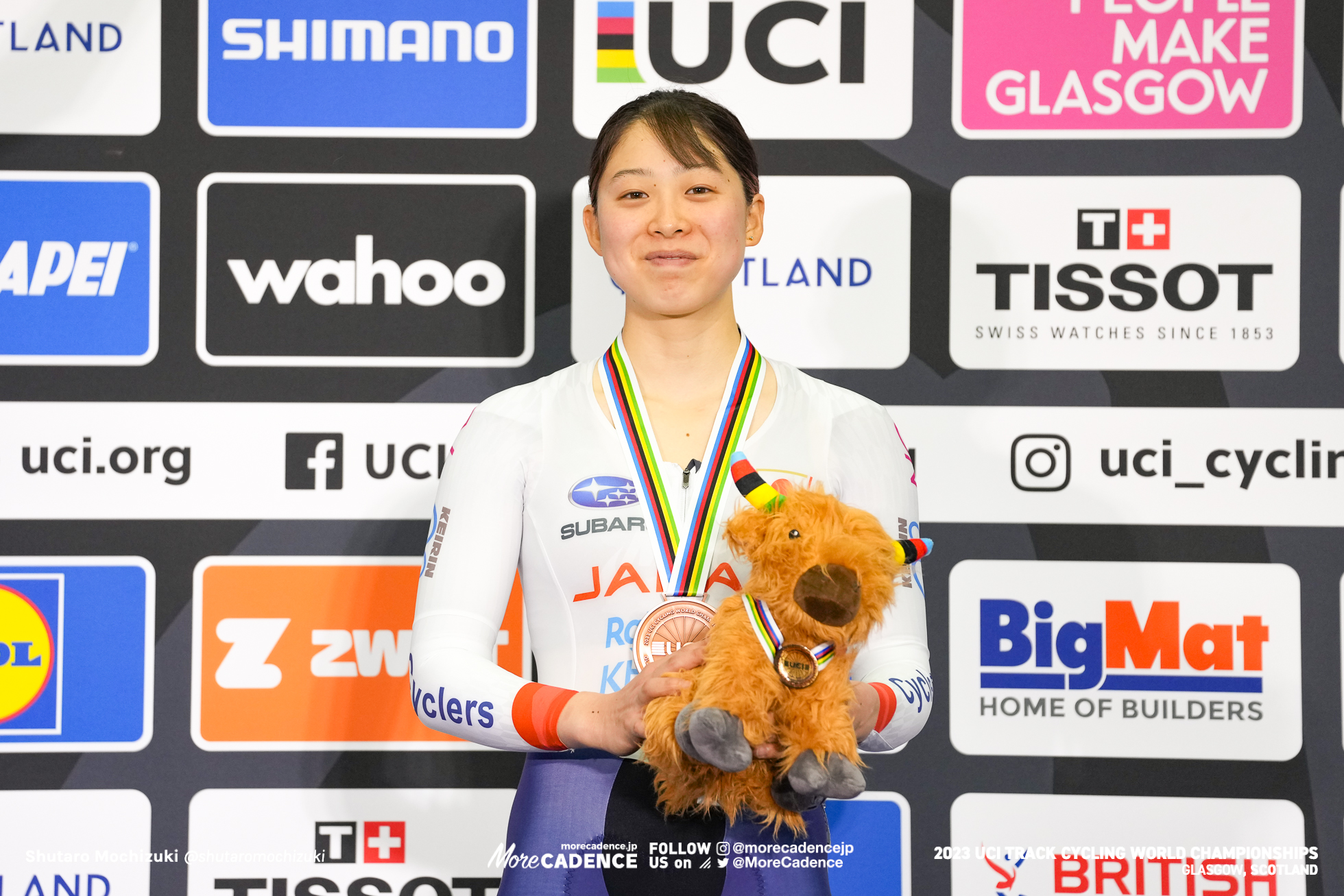 内野艶和, UCHINO Tsuyaka, JPN, 女子ポイントレース, WOMEN Elite Points Race, 2023世界選手権トラック グラスゴー, 2023 UCI CYCLING WORLD CHAMPIONSHIPS TRACK Glasgow, Great Britain