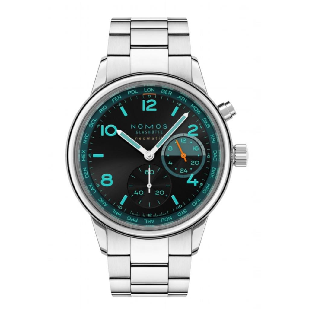 NOMOS GLASHÜTTE（ノモス グラスヒュッテ）クラブスポーツ ネオマティック ワールドタイマー