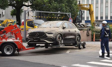 三重、車の搬出作業終える 大雨で冠水の地下駐車場 | 全国のニュース | 福井新聞ONLINE