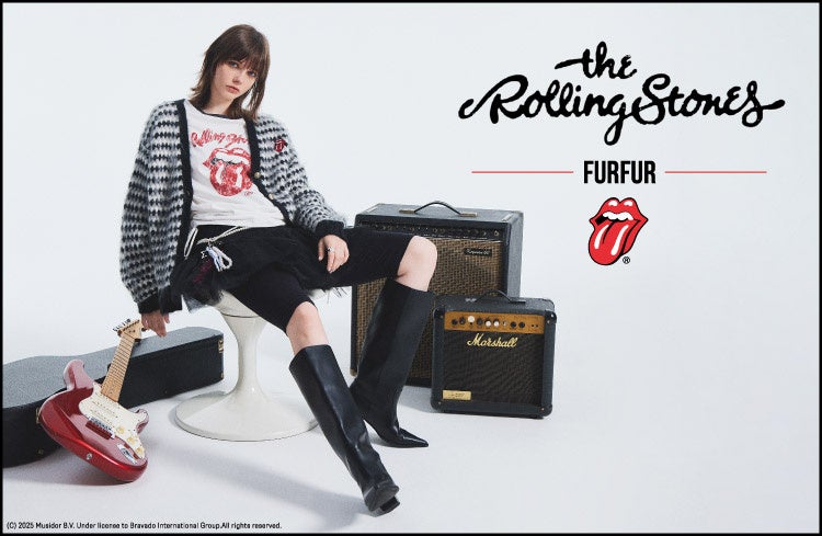 【FURFUR(ファーファー)】イギリスの伝説的ロックバンド「The Rolling Stones(ザ・ローリング・ストーンズ)」をフィーチャーしたコレクションアイテムが発売＜10月14日(火)＞ | 株式会社マッシュホールディングスのプレスリリース