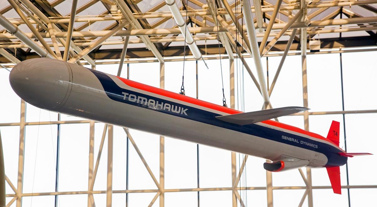 アメリカの国立航空宇宙博物館に展示されているトマホーク。