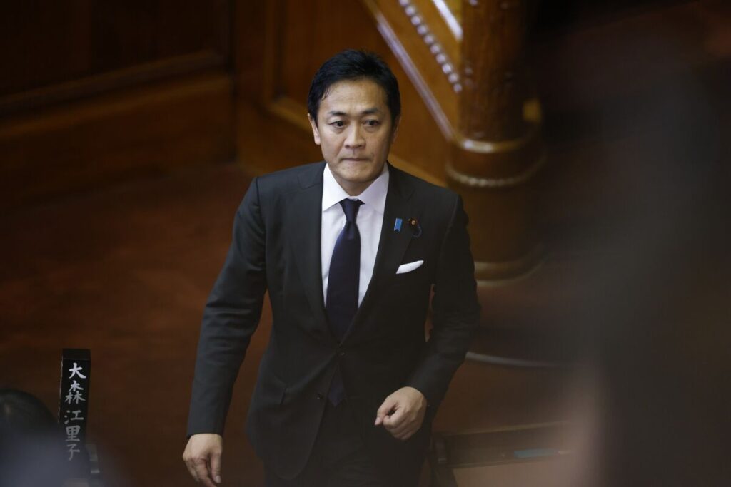玉木国民代表、立民は「現実的な安保政策への転換」を－首相指名で - Bloomberg