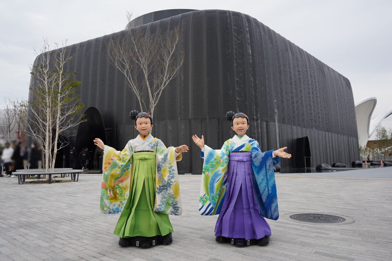 万博で展示されたアンドロイド「Yui」が石川県に　最新技術と伝統工芸を体験できる - ケータイ Watch