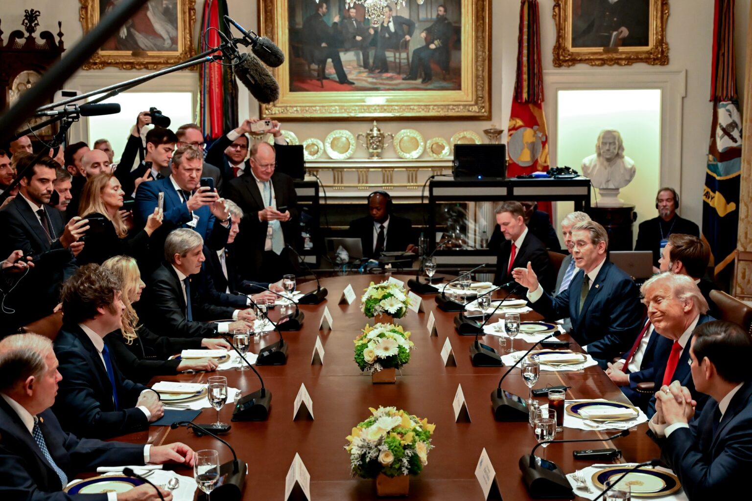 President Trump Hosts Argentine President Milei At White House