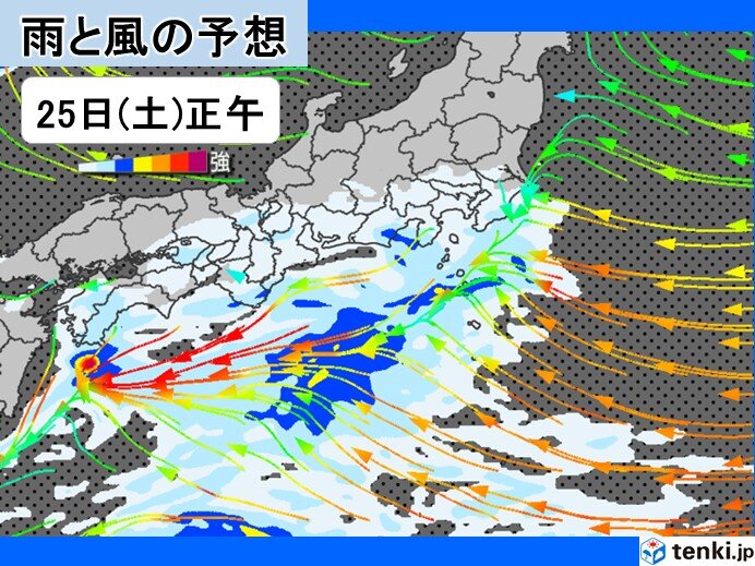 明日25日～26日の東海は連日の雨予想　27日～晴れる日多いが急な冷え込みに注意(気象予報士 竹下　のぞみ 2025年10月24日) - tenki.jp