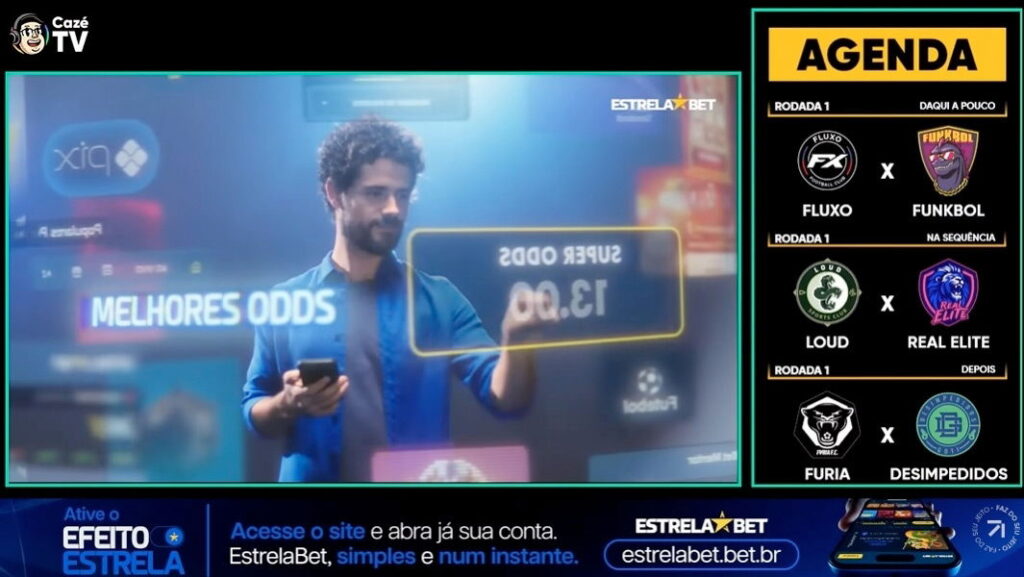 エストレラベットがCazéTVで放送されるキングスカップ・ブラジルのスポンサーに | Yogonet Brasil