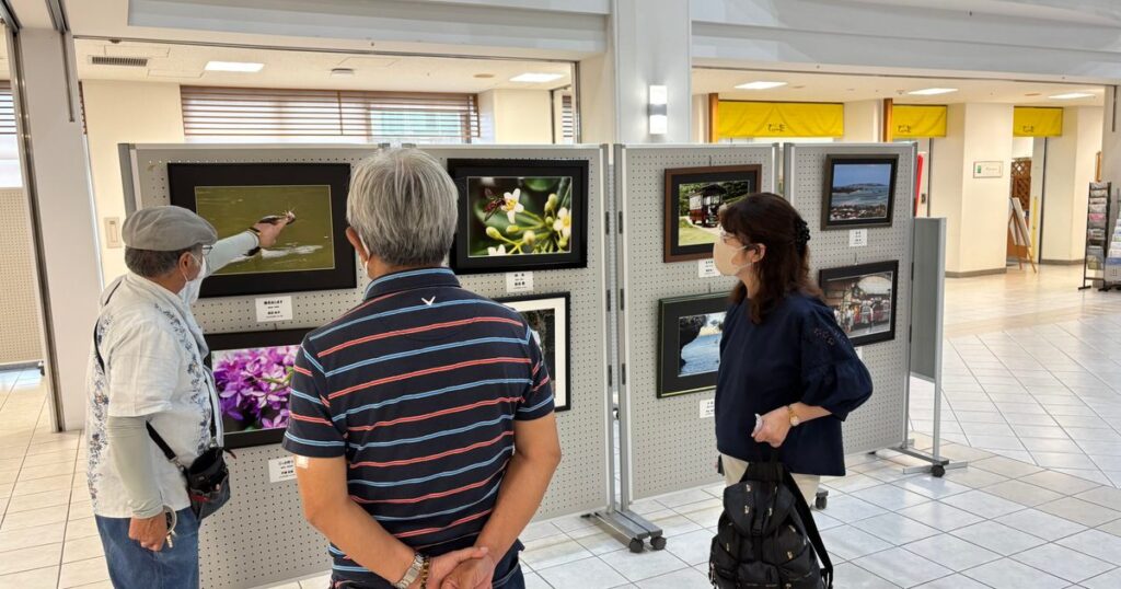 来月４日まで写真展　沖縄市、連盟ハイサイ支部