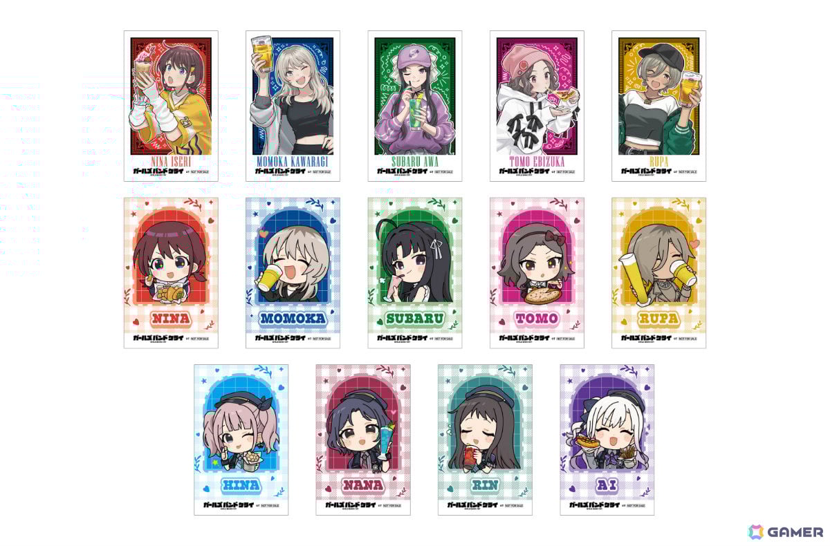 アニメ「ガールズバンドクライ」×英国風PUB「HUB」のコラボが11月14日より5店舗で開催！コラボドリンク＆フードや描き下ろしグッズが登場の画像