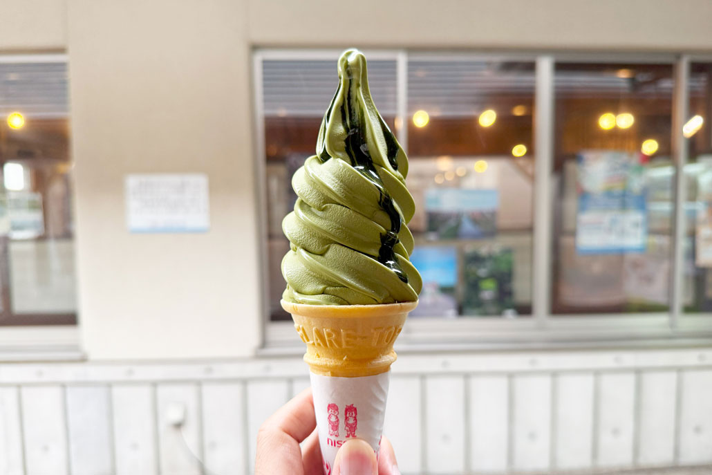 四季彩館　八幡家のソフトクリームの画像