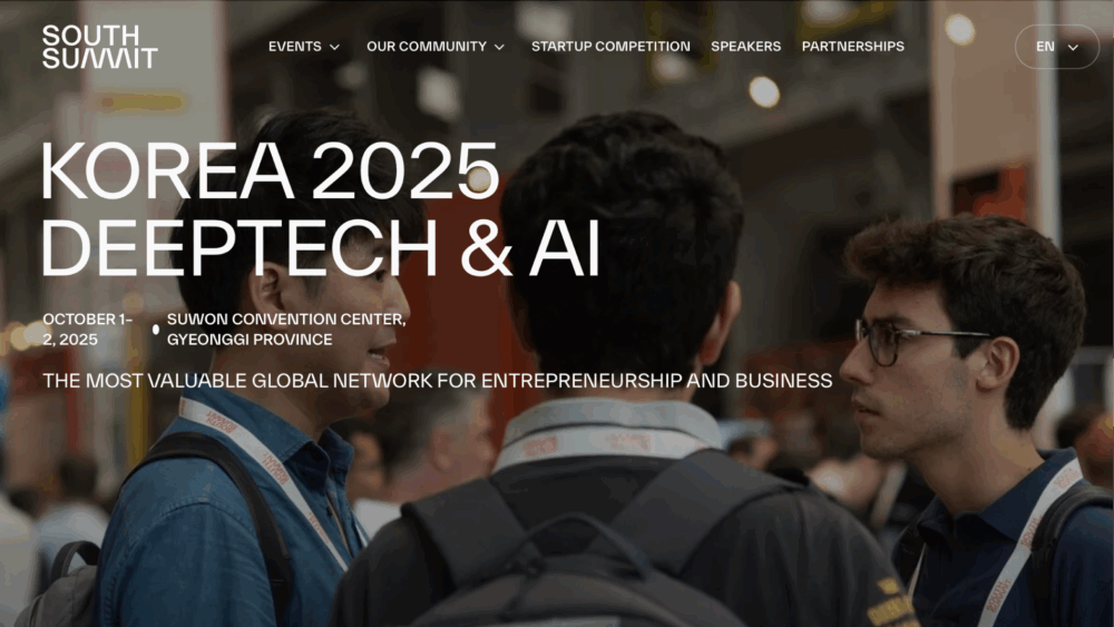 South Summit KOREA 2025に最高事業責任者の嶋田が登壇します | News