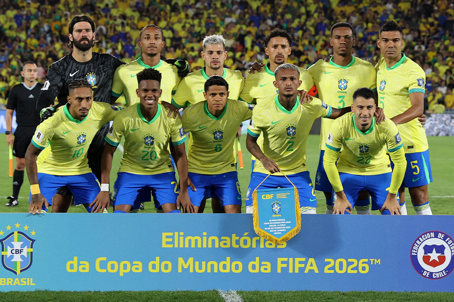 ブラジルの来日メンバー26人が発表された【写真：ロイター】