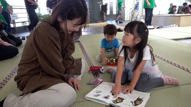 「座り心地がいい」駅構内に“100畳の和室”が出現 家族連れなどくつろぐ 山梨（YBS山梨放送） - Yahoo!ニュース