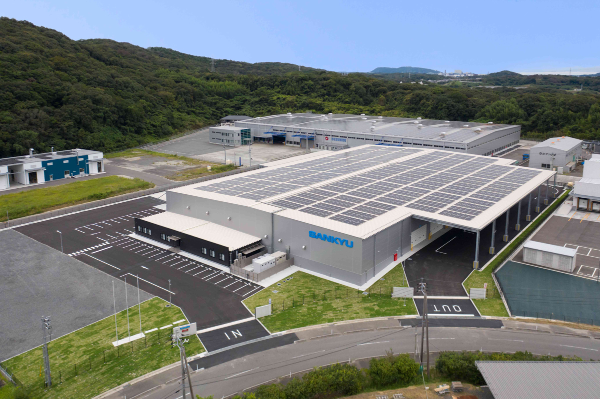20251008sankyu2 - 山九／山口県山陽小野田市にTHK専用倉庫を開設