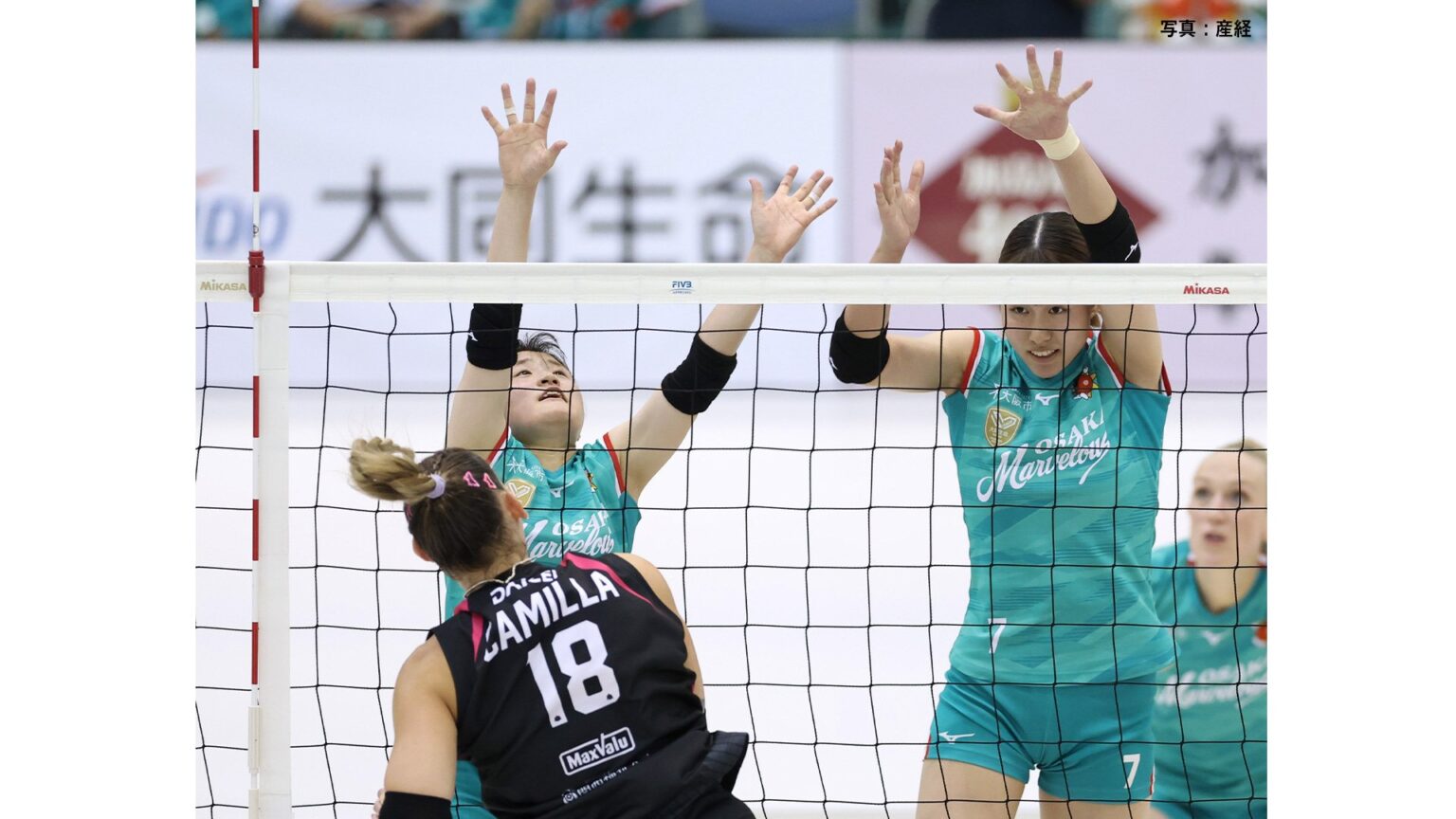 SVリーグ女子開幕 ! 初代女王・大阪MVが皇后杯女王・姫路に敗れる【バレーボール】（TBS NEWS DIG Powered by JNN）