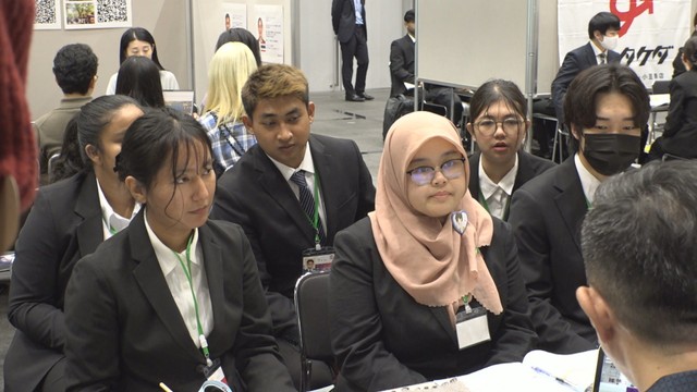 香川県での就職目指す外国人留学生ら対象の企業説明会 日本語が得意な留学生は売り手市場続く（KSB瀬戸内海放送） - Yahoo!ニュース - Yahoo!ニュース