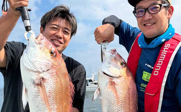 【沖釣り釣果速報】島原沖のタイラバで良型交じりマダイが連発中！（大分・熊本）