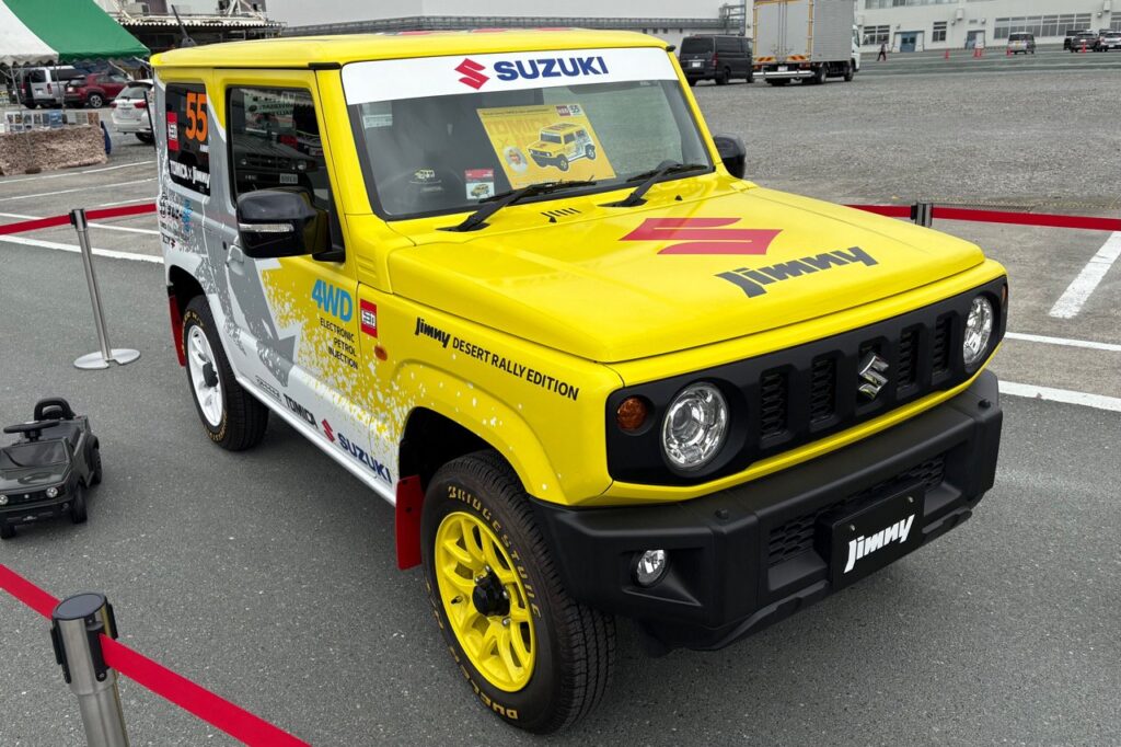 トミカ55周年記念「ジムニー」を静岡県内初展示 2年ぶり開催のスズキ「秋祭り」 に7000人【静岡】（静岡放送（SBS）） - Yahoo!ニュース