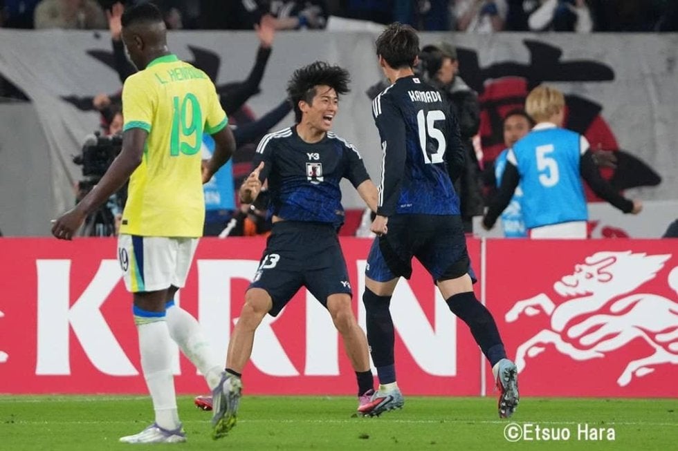 ｢右に堂安律、左に中村敬斗｣ブラジル戦で改めて考えさせられた｢攻撃的WB｣を配置する功罪【日本代表｢10月シリーズ｣の収穫と課題】(1) | サッカー | スポーツブル (スポブル)