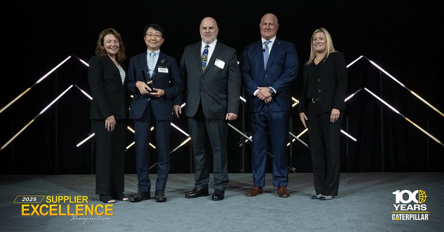 トピー工業、米国キャタピラー社「Caterpillar Supplier Excellence Award 2025」受賞 | Digital PR Platform