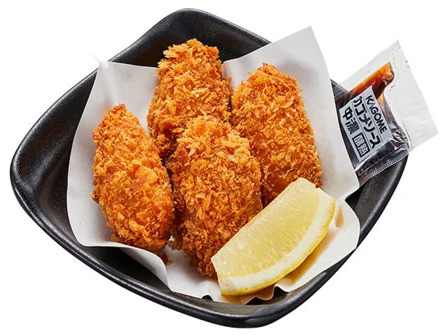 かっぱ寿司『広島県産 牡蠣フライ盛り~ソース~』