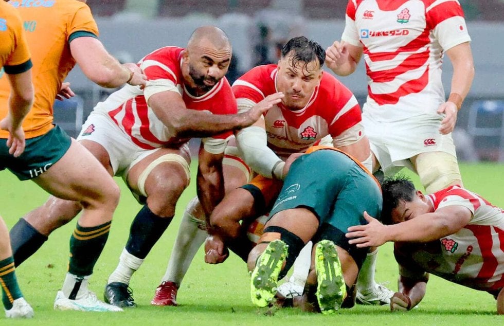「超速ラグビー」でオーストラリアに史上最小４点差惜敗もジョーンズＨＣ「失望している」 | ラグビー | スポーツブル (スポブル)