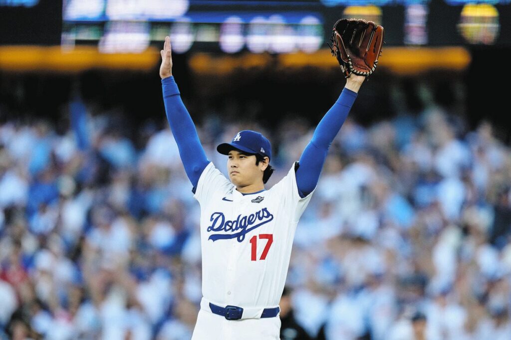 大谷翔平、6打席連続四球…11打席連続出塁でワールドシリーズ新記録更新 激闘から一夜、元気に『リアル二刀流』 - Yahoo!ニュース