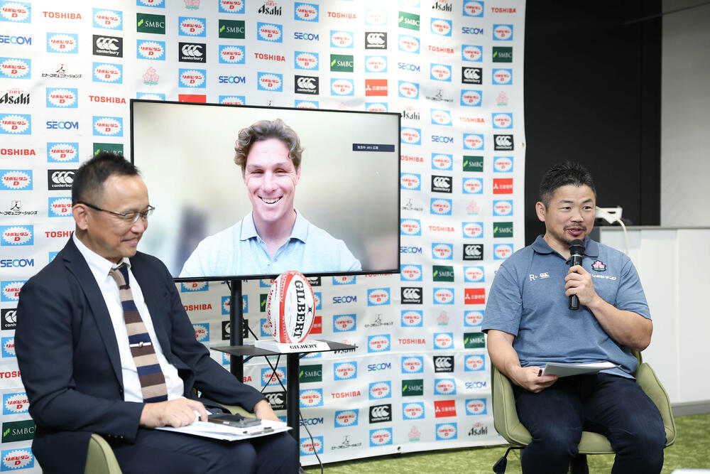 【大会コラムシリーズ】田中史朗氏×マイケル・フーパー氏 レジェンドトークセッション～リポビタンDチャレンジカップ2025 日本代表 vs オーストラリア代表に向けて～