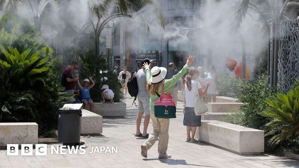 欧州で熱波続く、スペインは46度を記録　ロンドンも30度超続く - BBCニュース