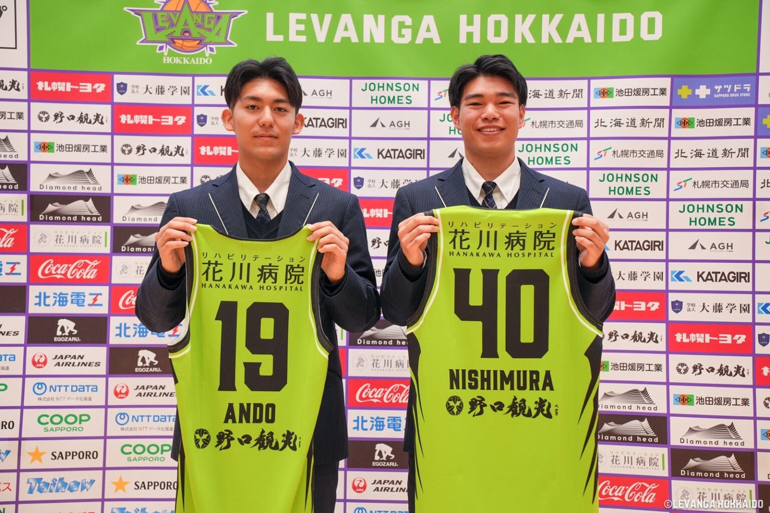 レバンガ北海道 #40西村優真 および #19安藤煌太朗 ユース育成特別枠選手登録会見実施のご報告