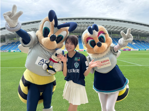 アビスパ福岡公式ＤＡＯアンバサダーにかのうみゆさんが就任！ １０／２６（日）湘南戦に来場決定！ | アビスパ福岡公式サイト | AVISPA FUKUOKA Official Website