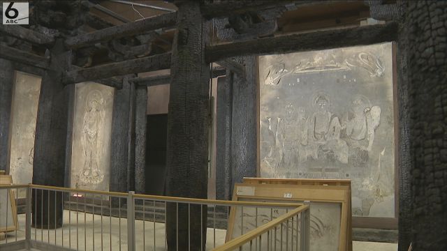奈良・法隆寺　焼損した金堂壁画の一般公開へ　収蔵庫の改修工事は２７年度の着工目指す
